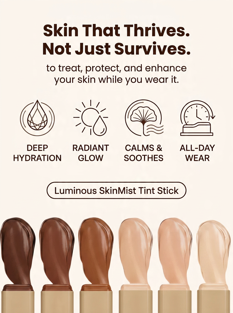 SkinMist Natural Finish Tint Stick