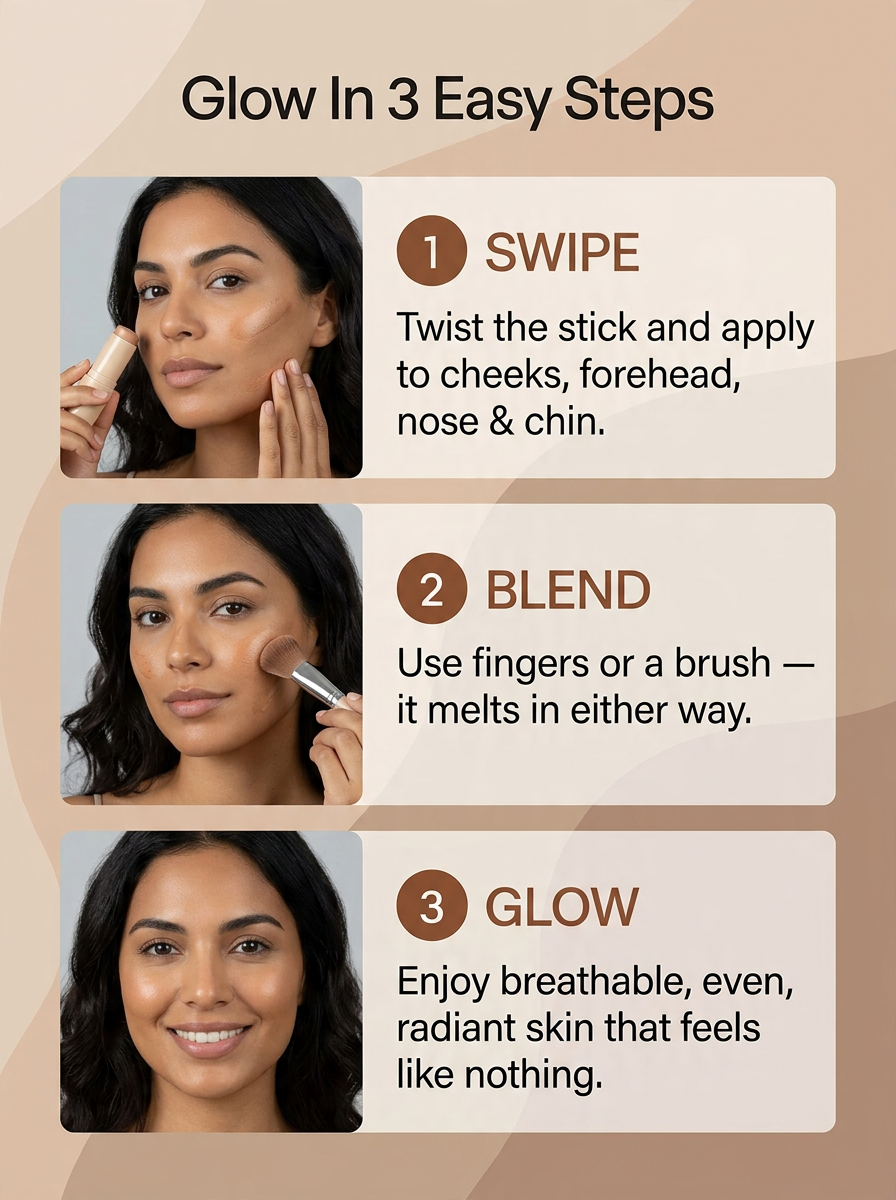 SkinMist Natural Finish Tint Stick